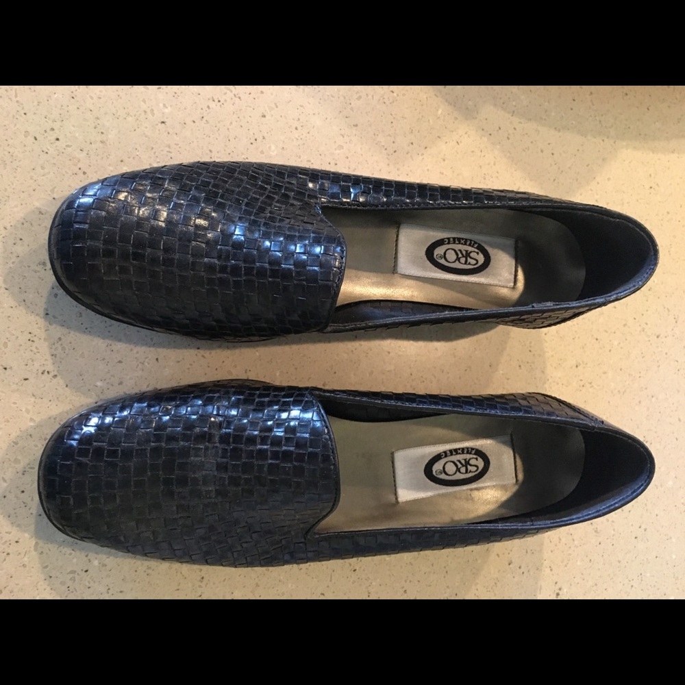 Leather loafers